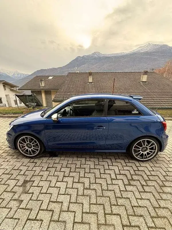 Usata Audi S1 231 CV (169 kW) 2018 Blu Utilitaria