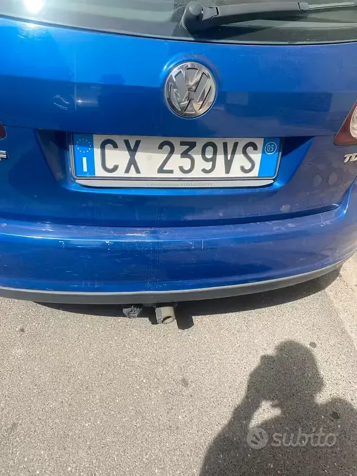 Usata VW Golf Plus 105 CV (77 kW) 2005 Bluazzurro Monovolume