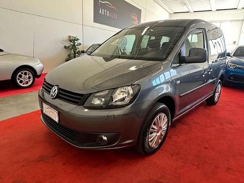 Argento Usata 2014 VW Caddy Trendline Monovolume | 9500 € (Buon prezzo) - Immagine 1/4