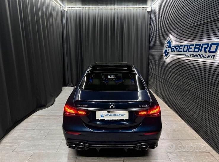 Usata Mercedes E63S AMG AMG 2022 Blu Berlina