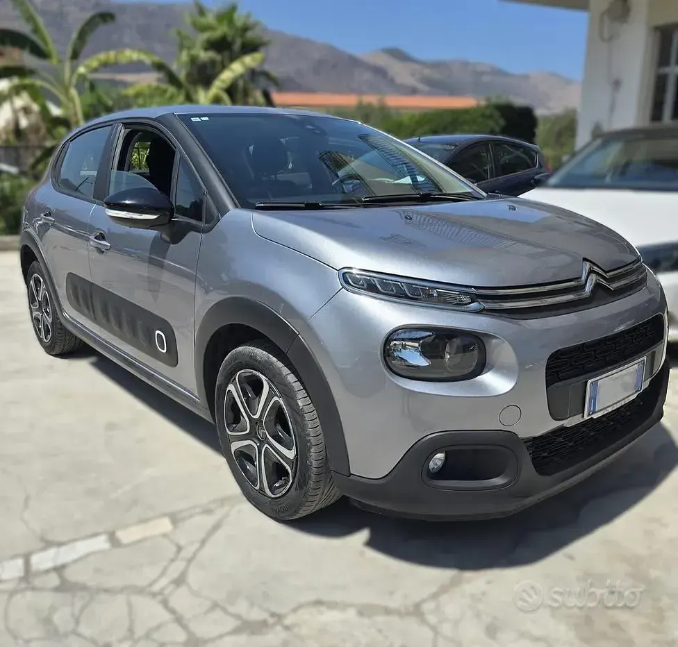 Usata Citroën C3 Feel 83 CV (61 kW) 2019 Grigio Utilitaria