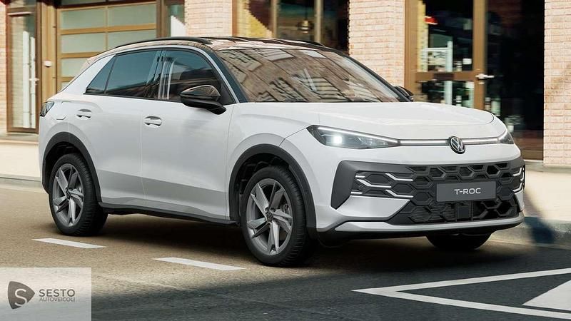 Nuova VW T-Roc 150 CV (110 kW) 2026 Bianco SUV
