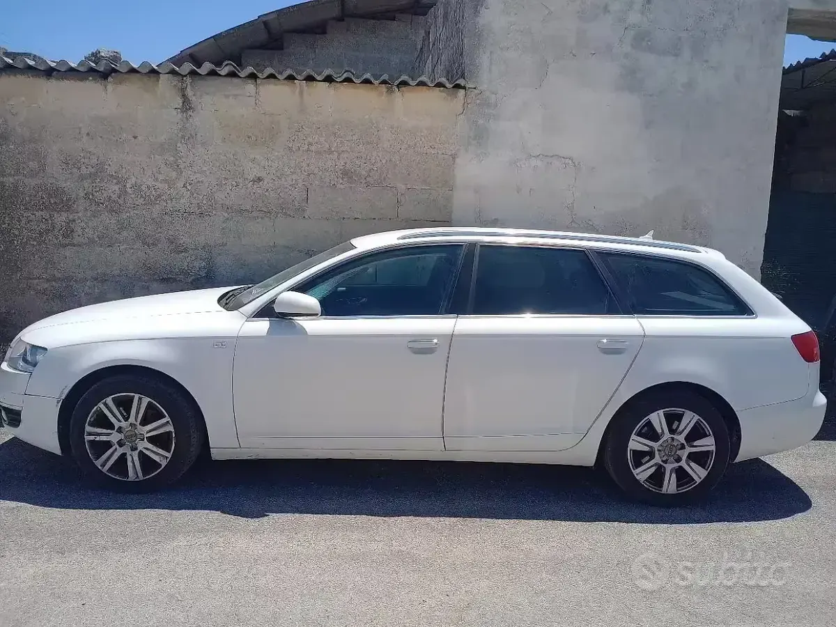 Usata Audi A6 S-Line 233 CV (171 kW) 2007 Bianco Station wagon