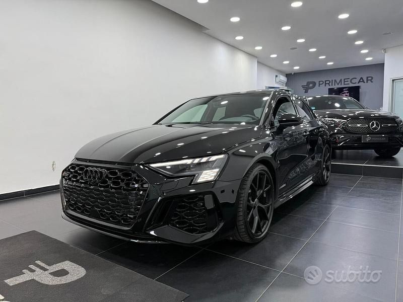 Usata Audi RS3 Exclusive 400 CV (294 kW) 2022 Nero Berlina