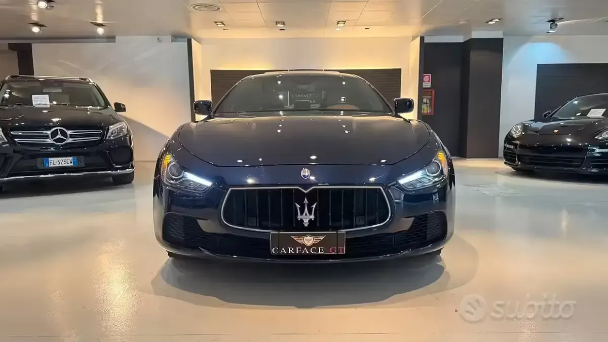Usata Maserati Ghibli 275 CV (202 kW) 2014 Blu Berlina