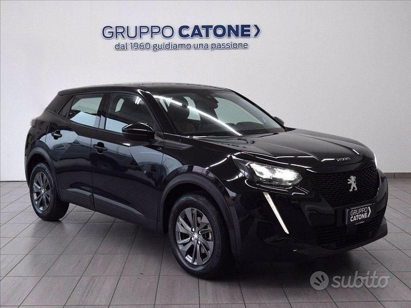 Usata Peugeot 2008 GT 130 CV (95 kW) 2021 Nero SUV