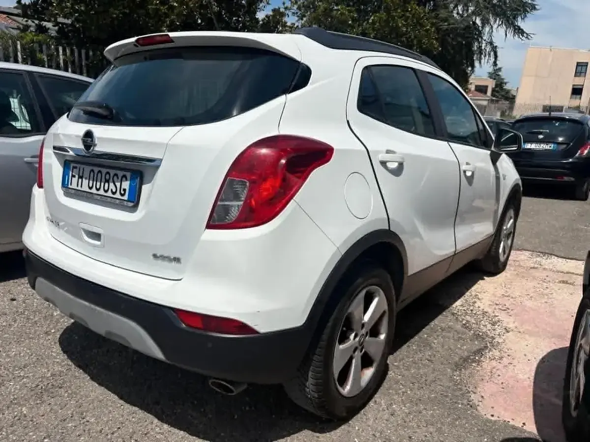 Usata Opel Mokka X 140 CV (102 kW) 2017 Bianco SUV