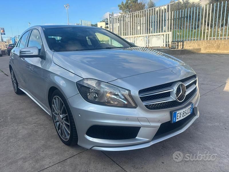 Usata Mercedes A200 Premium 135 CV (99 kW) 2014 Grigio Berlina