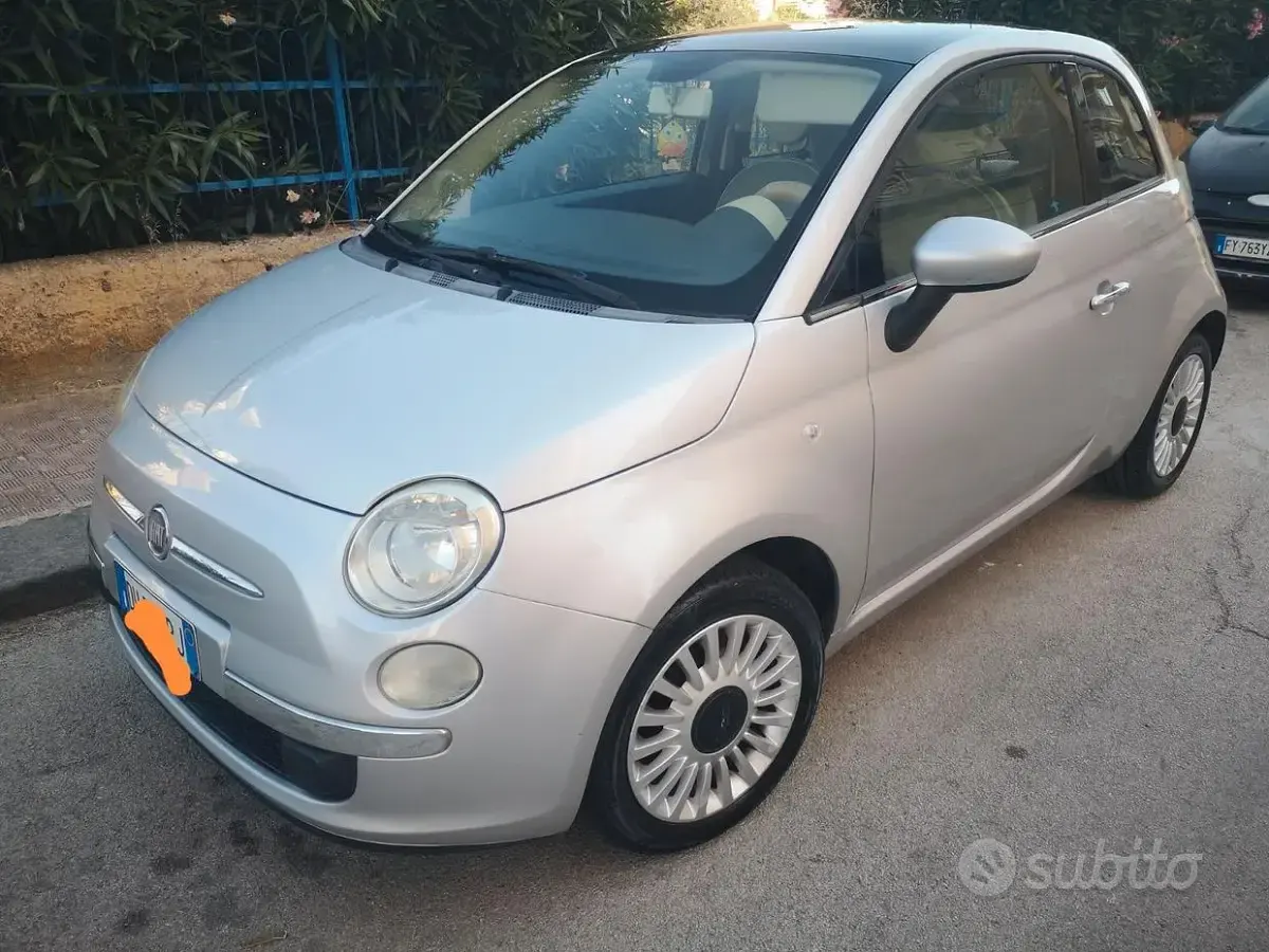 Usata Fiat 500 69 CV (50 kW) 2011 Grigio Berlina