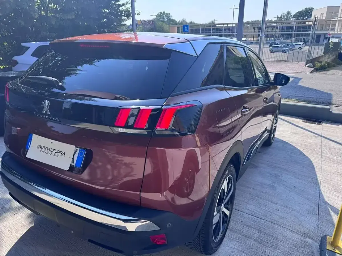 Usata Peugeot 3008 GT-line 131 CV (96 kW) 2019 Arancione SUV