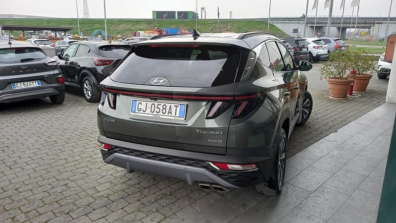 Usata Hyundai Tucson 179 CV (131 kW) 2022 Verde SUV