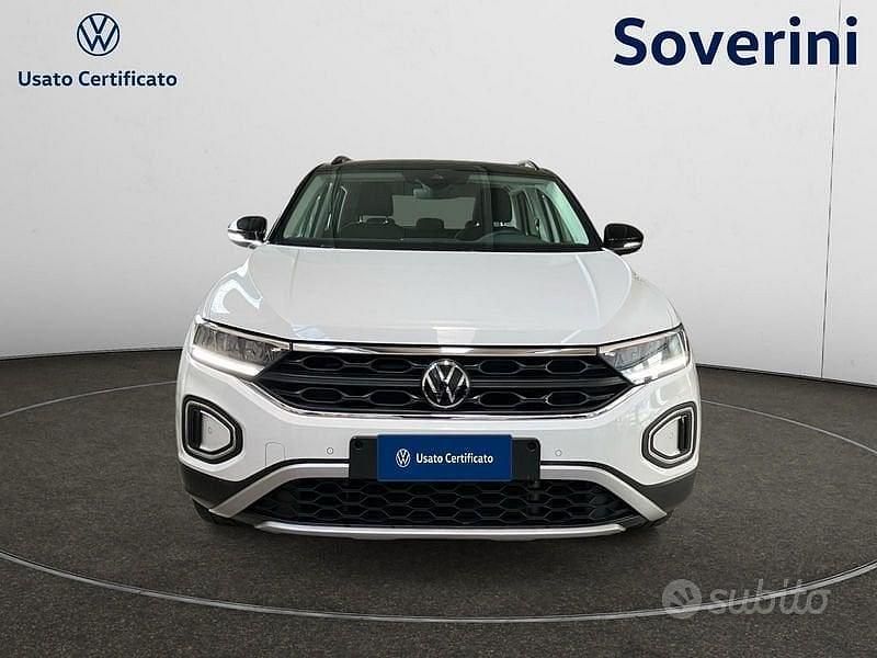 Usata VW T-Roc Life 110 CV (80 kW) 2023 Bianco SUV