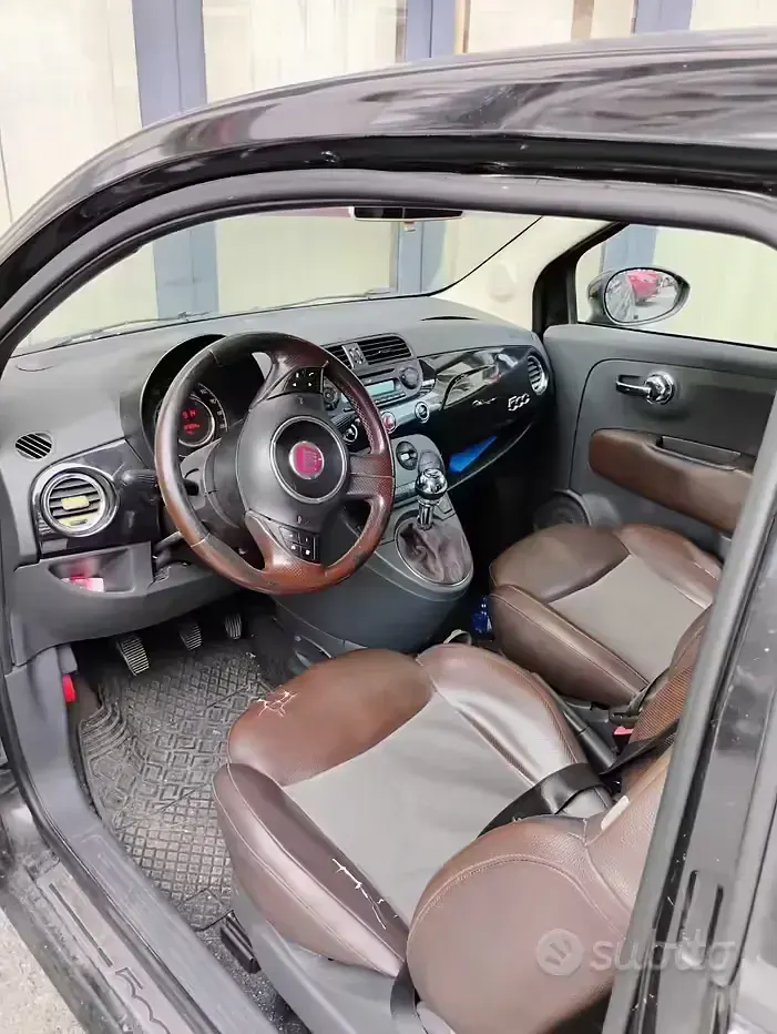 Occasion Fiat 500 Sport 100 ch (73 kW) 2007 Noir Berline