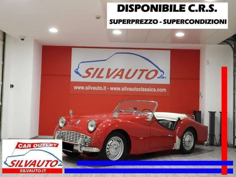 Usata Triumph TR3 90 CV (66 kW) 1960 Signal red Cabrio