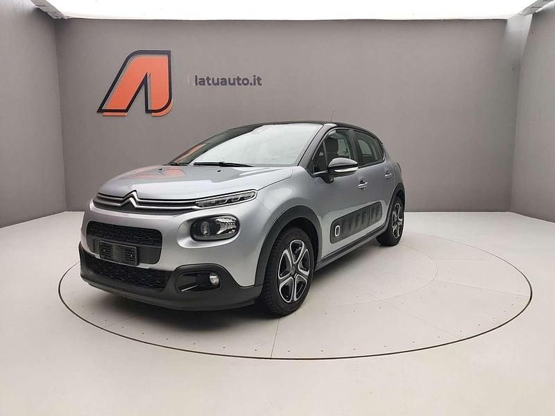 Usata Citroën C3 Shine 102 CV (75 kW) 2020 Platinium grey / tetto nero Utilitaria