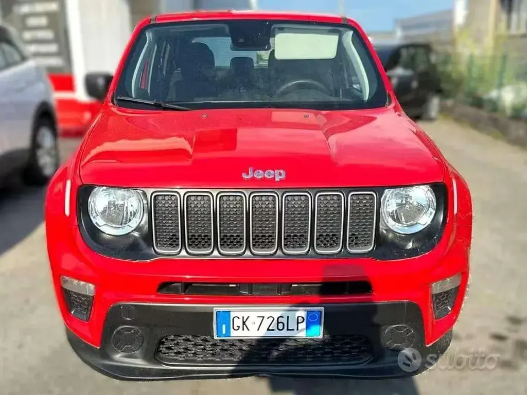 Usata Jeep Renegade Longitude 131 CV (96 kW) 2022 Rosso SUV