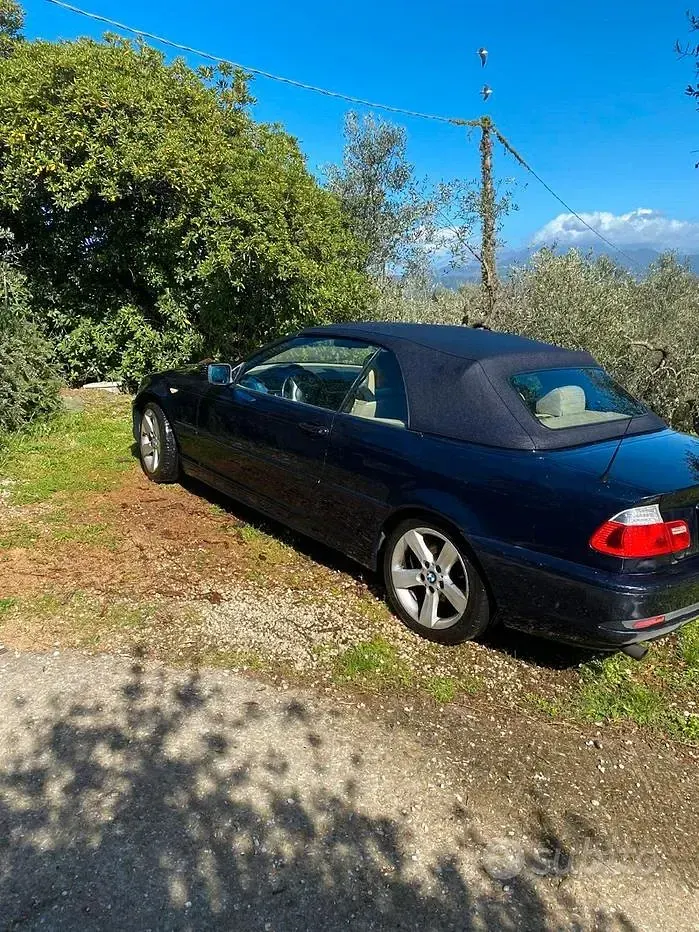 Usata BMW 318 Cabriolet 2005 Blu Cabrio