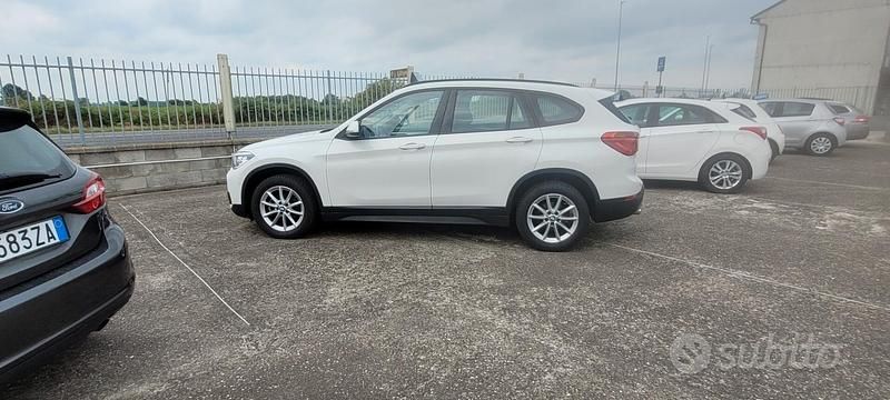 Usata BMW X1 Advantage 116 CV (85 kW) 2018 Bianco SUV