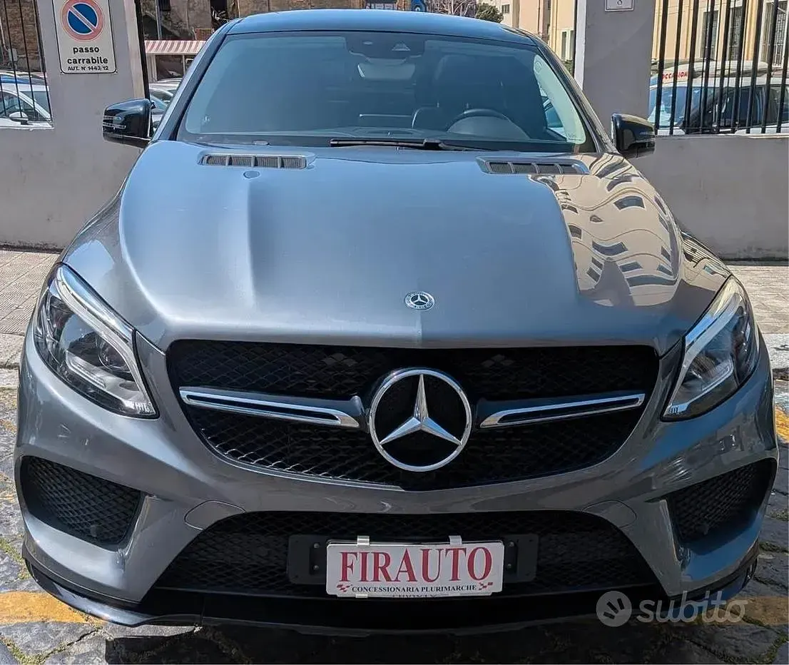 Usata Mercedes GLE350 Premium 258 CV (189 kW) 2018 Grigio Coupé