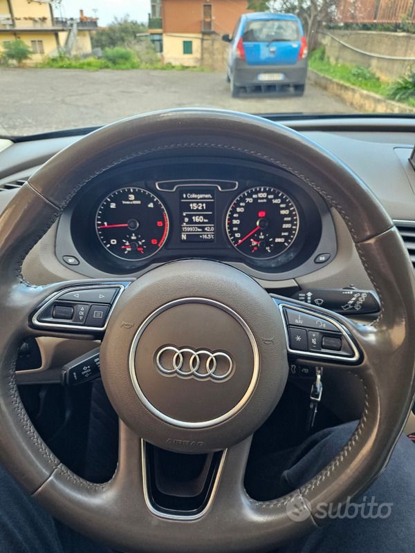 Usata Audi Q3 150 CV (110 kW) 2017 Blu SUV