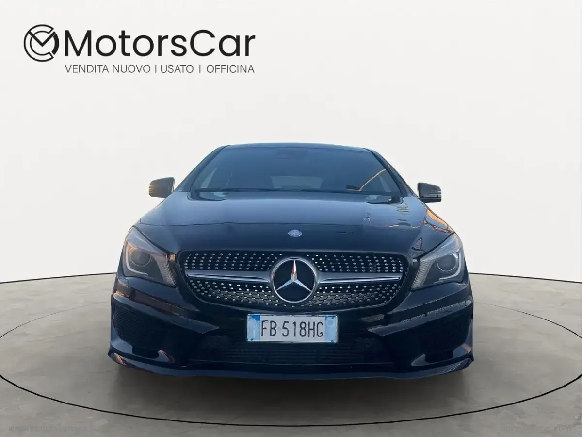 Usata Mercedes CLA220 177 CV (130 kW) 2015 Nero Berlina