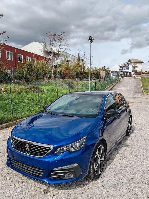 Usata Peugeot 308 GTi 131 CV (96 kW) 2017 Blu Berlina