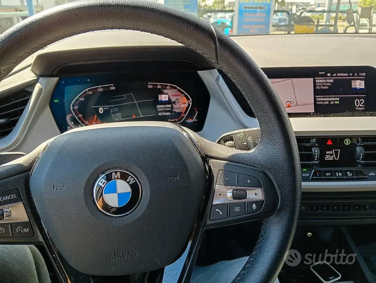 Usata BMW 116 2023 Nero Utilitaria