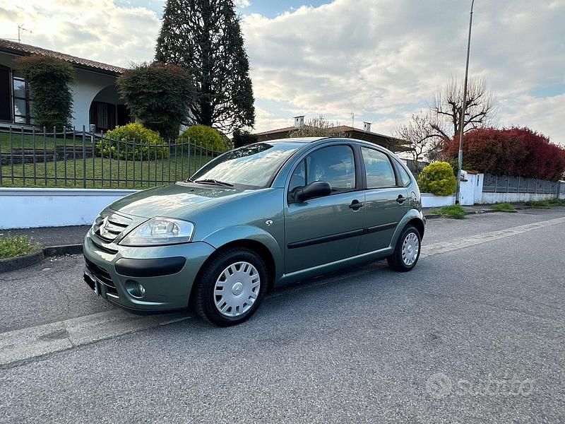 Usata Citroën C3 Exclusive 60 CV (44 kW) 2006 Verde Berlina