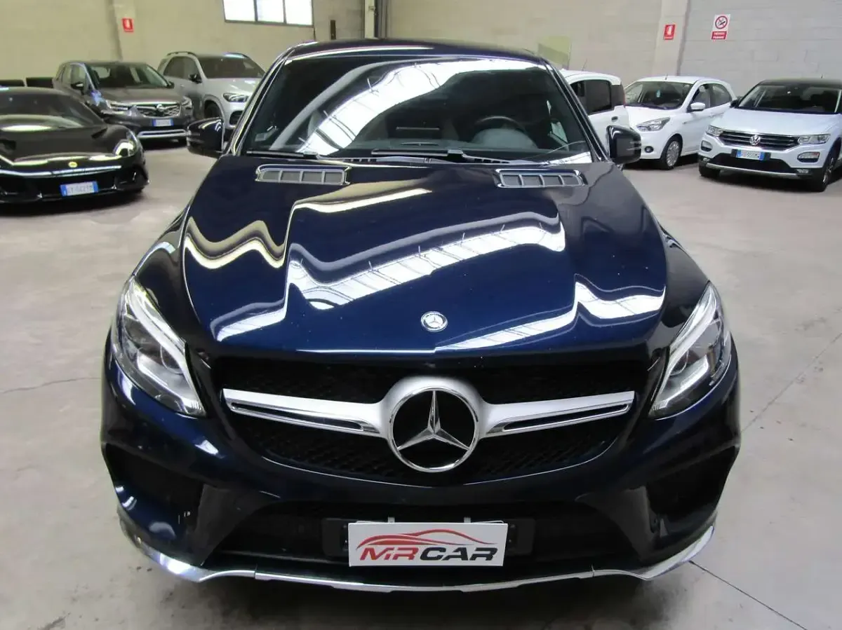 Usata Mercedes GLE350 Premium Plus 258 CV (189 kW) 2016 Blu metallizzato SUV