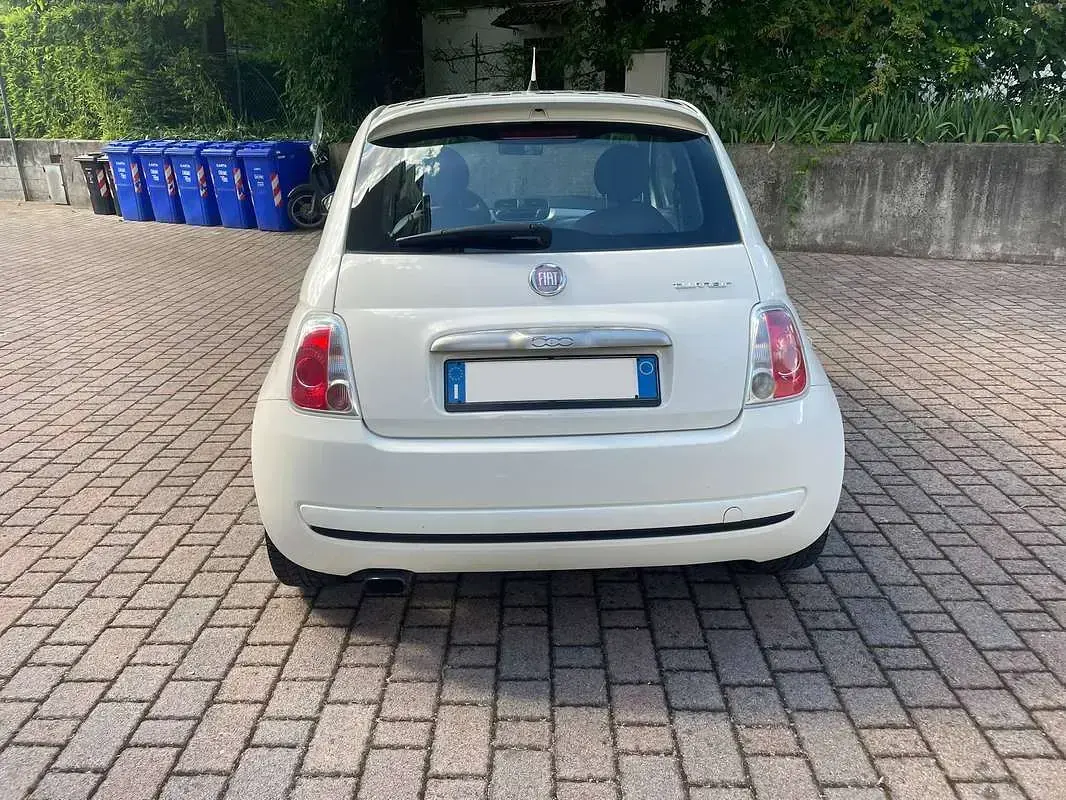 Usata Fiat 500 86 CV (63 kW) 2012 Bianco Utilitaria