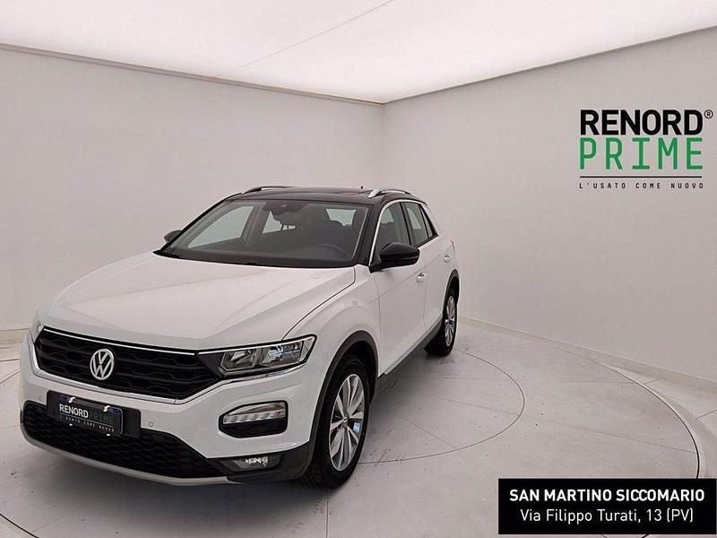 Bianco/ t nero Usata 2018 VW T-Roc Style SUV | 16.900 € (Buon prezzo) - Immagine 1/4