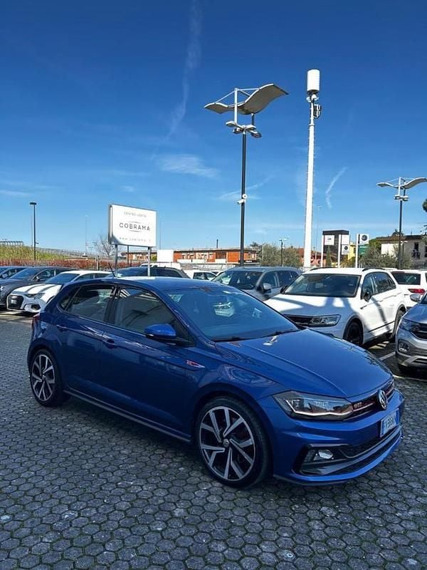Usata VW Polo GTI 200 CV (147 kW) 2019 Blu Utilitaria