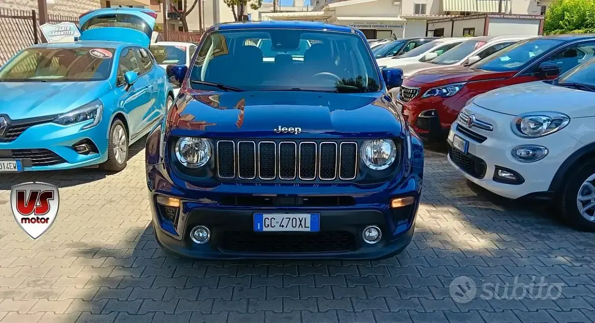 Usata Jeep Renegade Longitude 120 CV (88 kW) 2021 Bluazzurro SUV