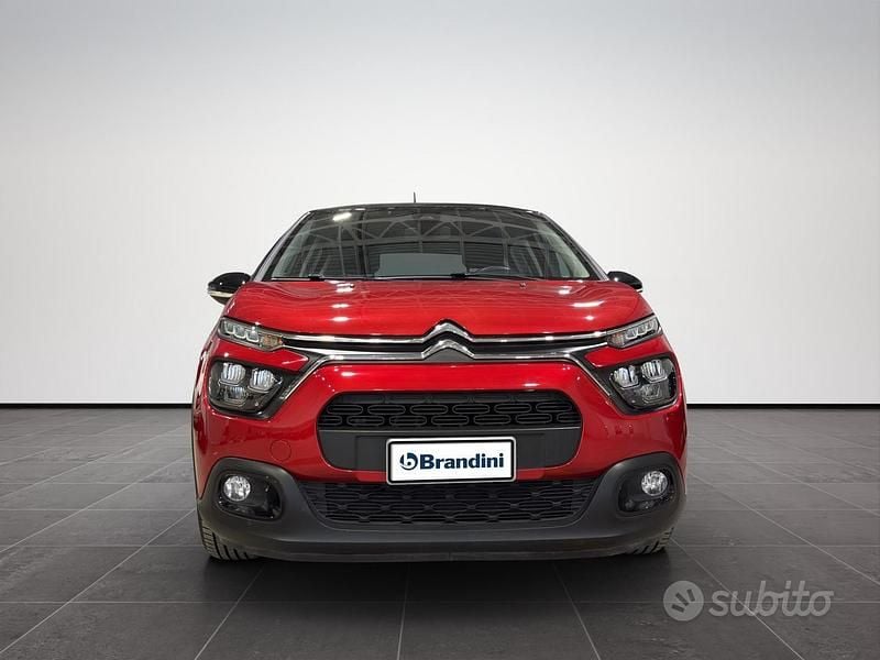 Usata Citroën C3 PureTech 83 CV (61 kW) 2021 Rosso tetto nero Utilitaria