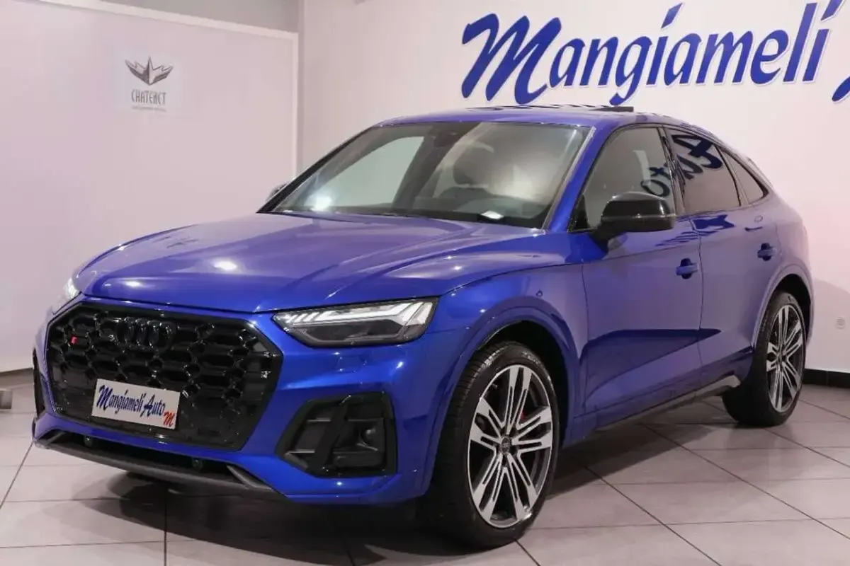 Usata Audi SQ5 Sport 341 CV (250 kW) 2023 Blu/azzurro SUV
