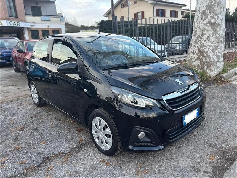 Usata Peugeot 108 Access 69 CV (50 kW) 2016 Nero Berlina