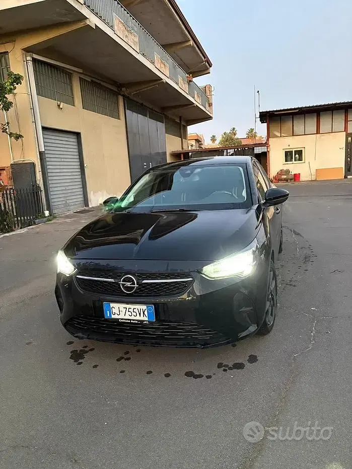 Usata Opel Corsa S 75 CV (55 kW) 2022 Nero Utilitaria