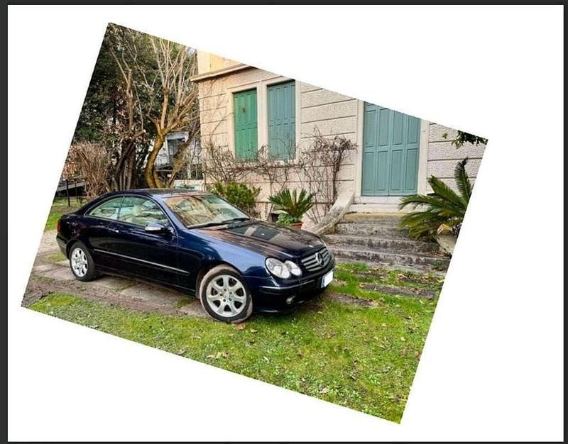 Usata Mercedes CLK320 218 CV (160 kW) 2002 Blu/azzurro Coupé