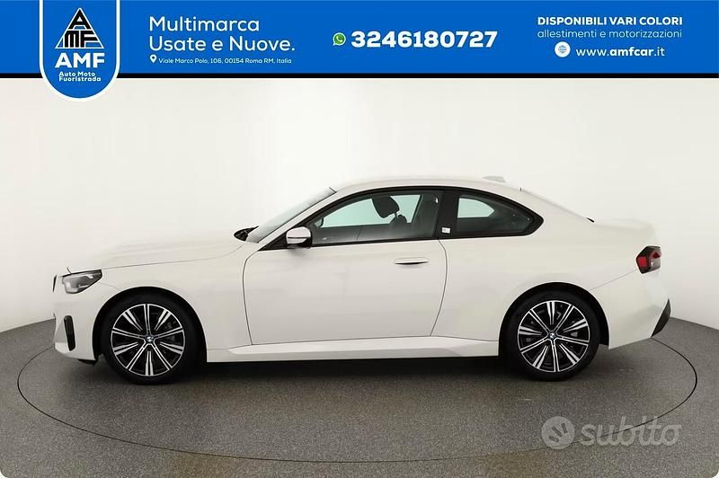 Usata BMW 218 156 CV (114 kW) 2024 Bianco Coupé
