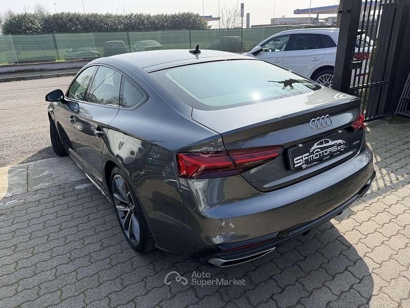 Usata Audi A5 Sportback S-Line 204 CV (150 kW) 2021 Grigio Utilitaria