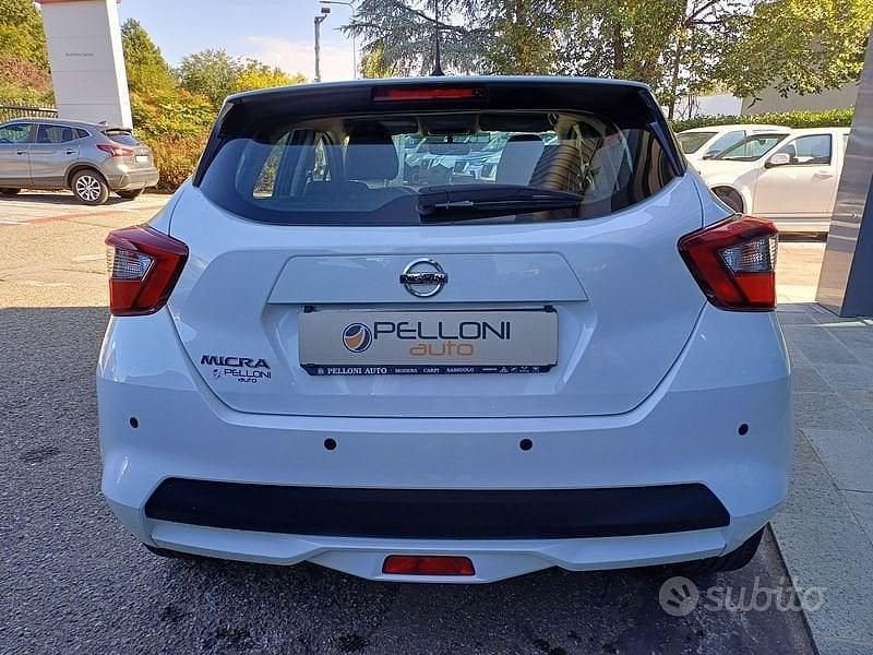 Usata Nissan Micra Acenta 92 CV (67 kW) 2020 Bianco Utilitaria