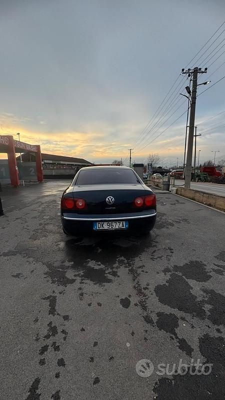 Usata VW Phaeton 224 CV (164 kW) 2007 Nero Berlina
