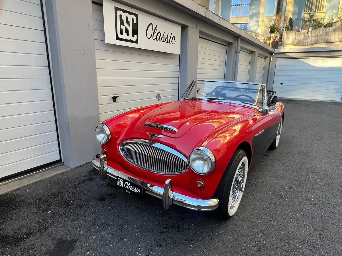 Usata Austin Healey 3000 MK III 148 CV (108 kW) 1964 Rosso Cabrio