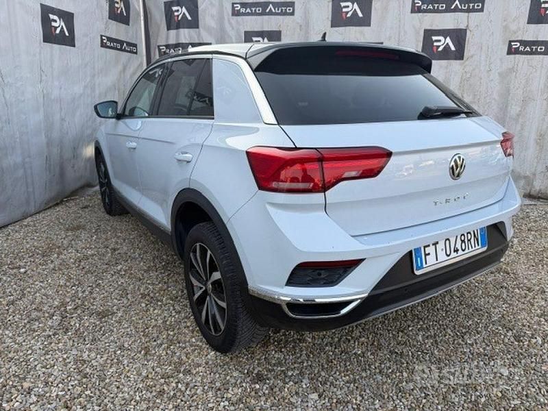 Usata VW T-Roc Advance 115 CV (84 kW) 2019 Bianco SUV