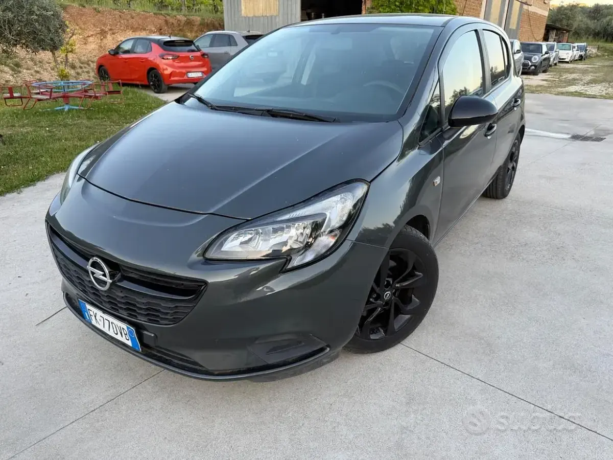 Usata Opel Corsa 75 CV (55 kW) 2017 Grigio Utilitaria
