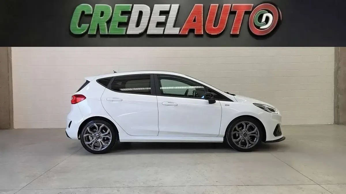 Usata Ford Fiesta ST-Line 101 CV (74 kW) 2018 Frozen white Utilitaria