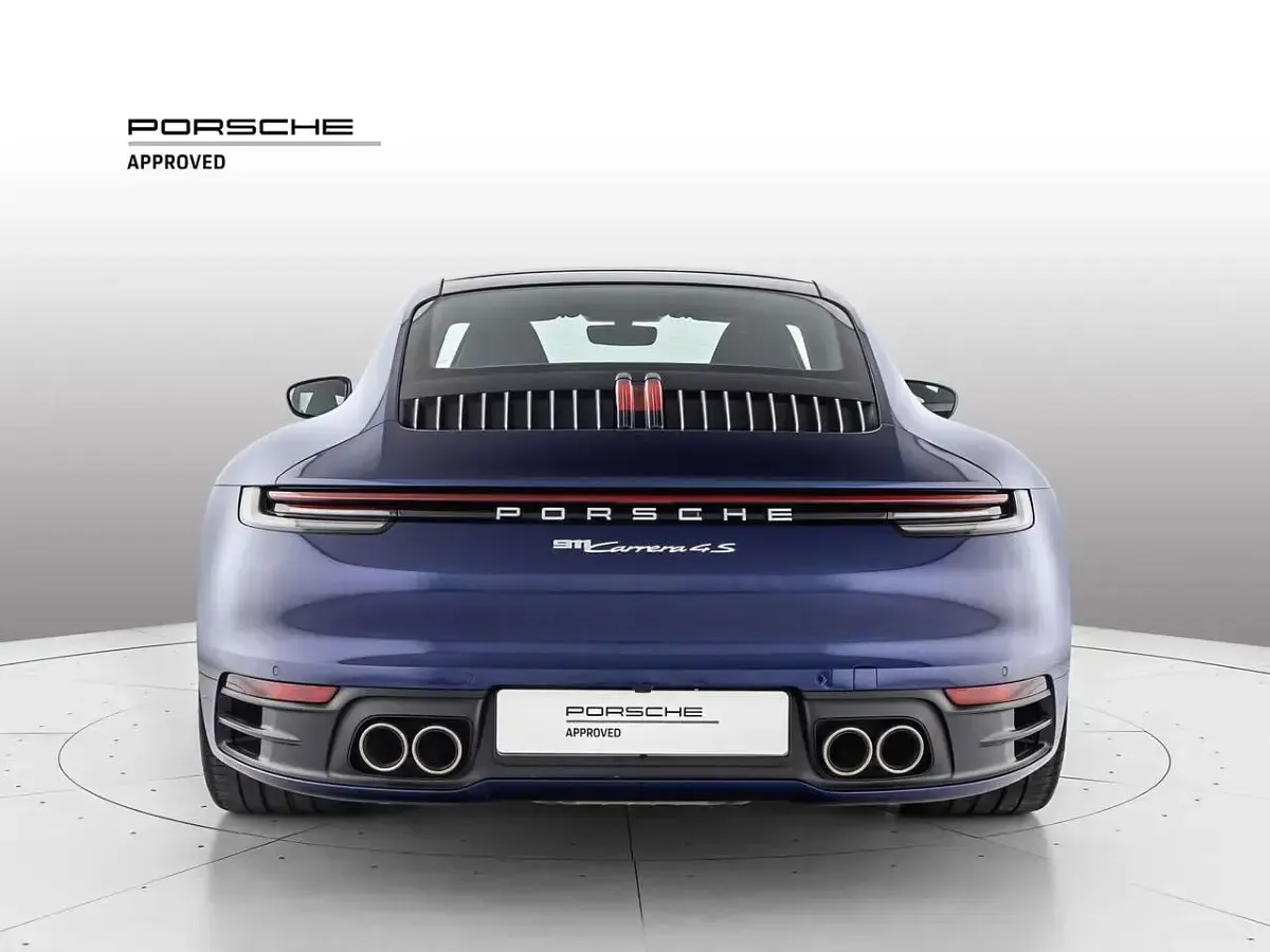 Usata Porsche 911 Carrera 4S 450 CV (330 kW) 2021 Blu/azzurro