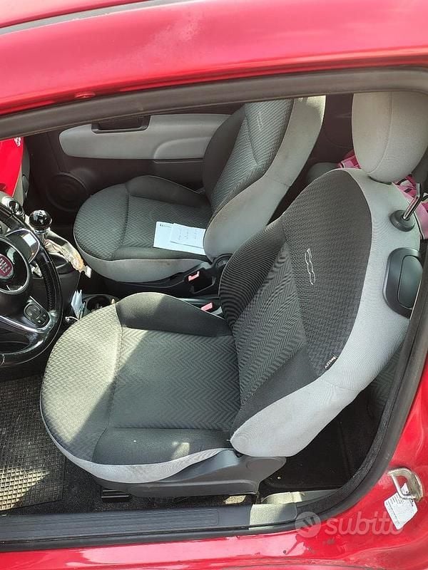 Usata Fiat 500 2017 Rosso Utilitaria
