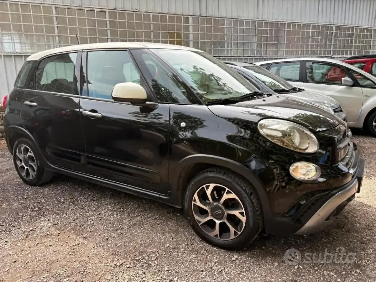 Usata Fiat 500L Cross 95 CV (69 kW) 2019 Nero Monovolume