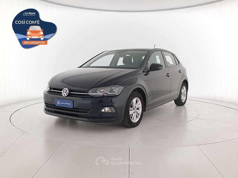 Nero perla Usata 2019 VW Polo Comfortline Tre volumi | 14.400 € (Cara) - Immagine 1/4